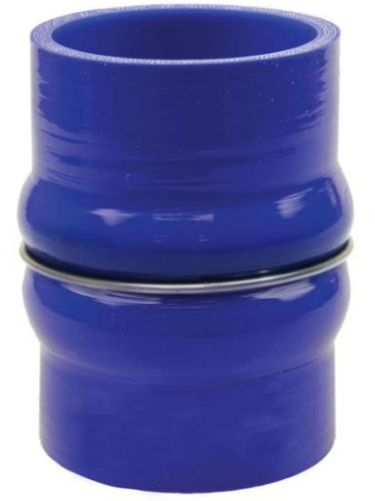 Патрубок силиконовый демпфер, усиленный с одним кольцом L102 - stefsotra-shop